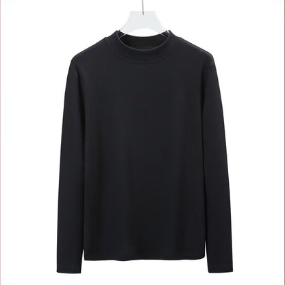 Top Thermique Femme à Col Montant– Basique Chic et Chaud