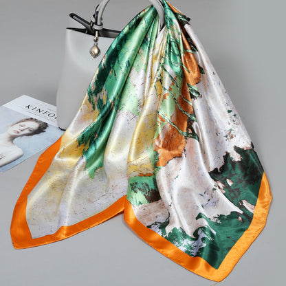 Women's New Spring Summer All-Match Thin Scarf Shawl