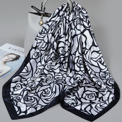 Women's New Spring Summer All-Match Thin Scarf Shawl