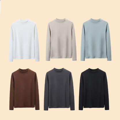 Top Thermique Femme à Col Montant– Basique Chic et Chaud